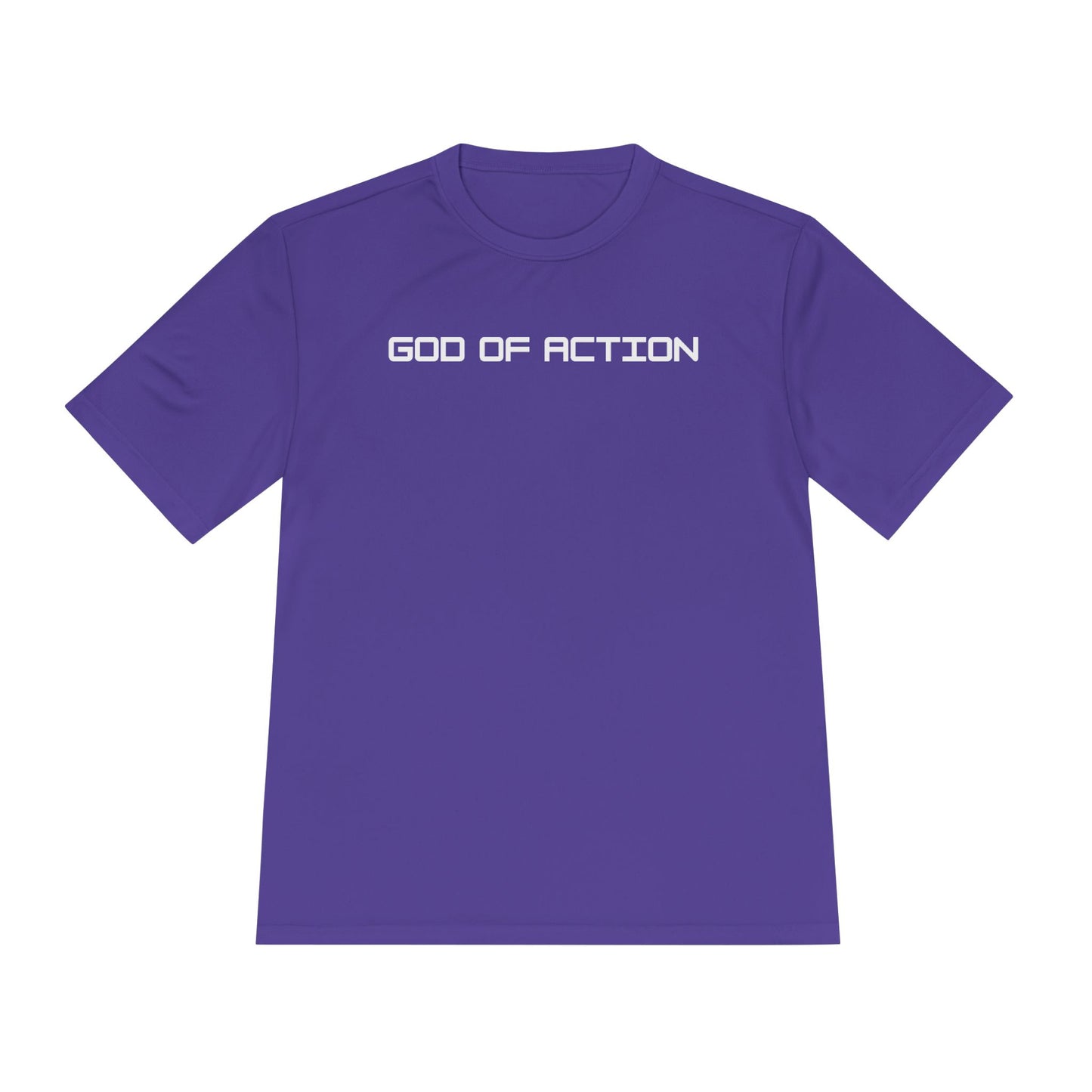 GOD OF ACTION Dri-fit Moisture Wicking Shirt