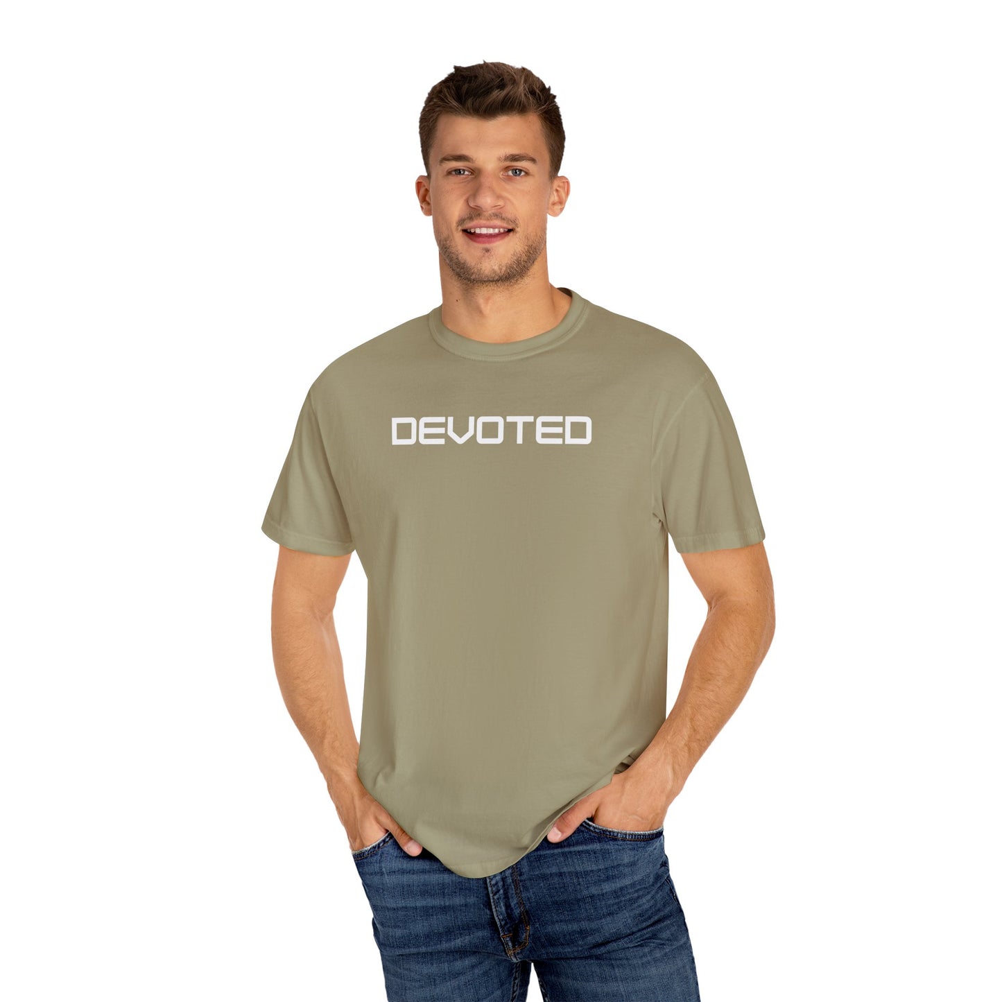 DEVOTED Garment-Dyed Unisex T-Shirt
