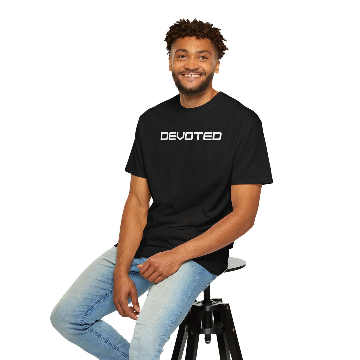 DEVOTED Garment-Dyed Unisex T-Shirt