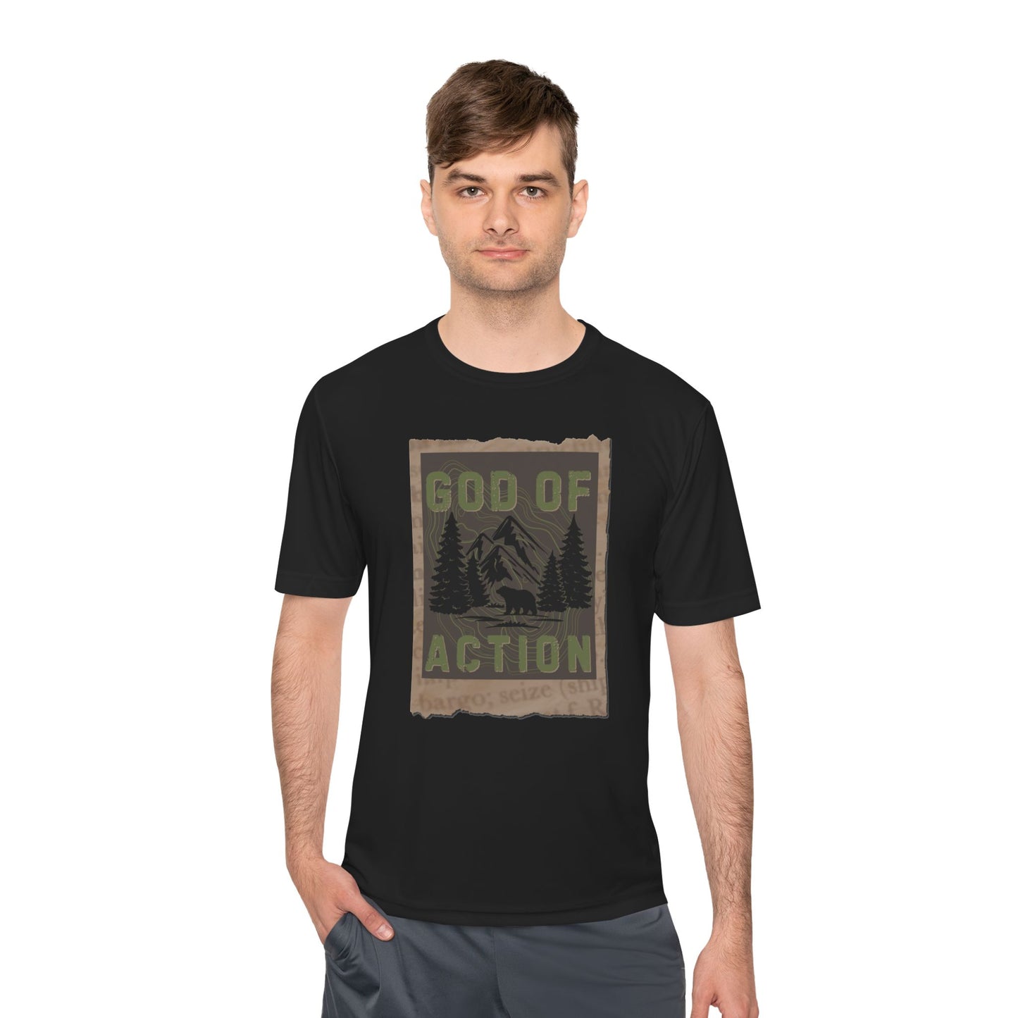 God of Action Dri-fit Tee