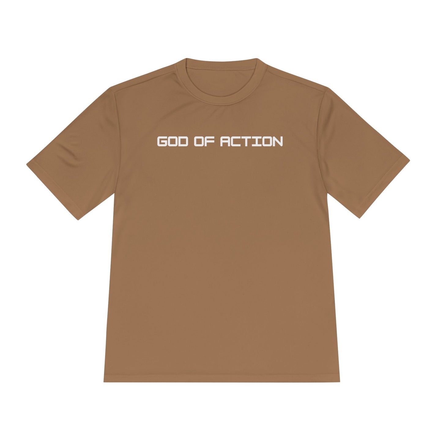 GOD OF ACTION Dri-fit Moisture Wicking Shirt