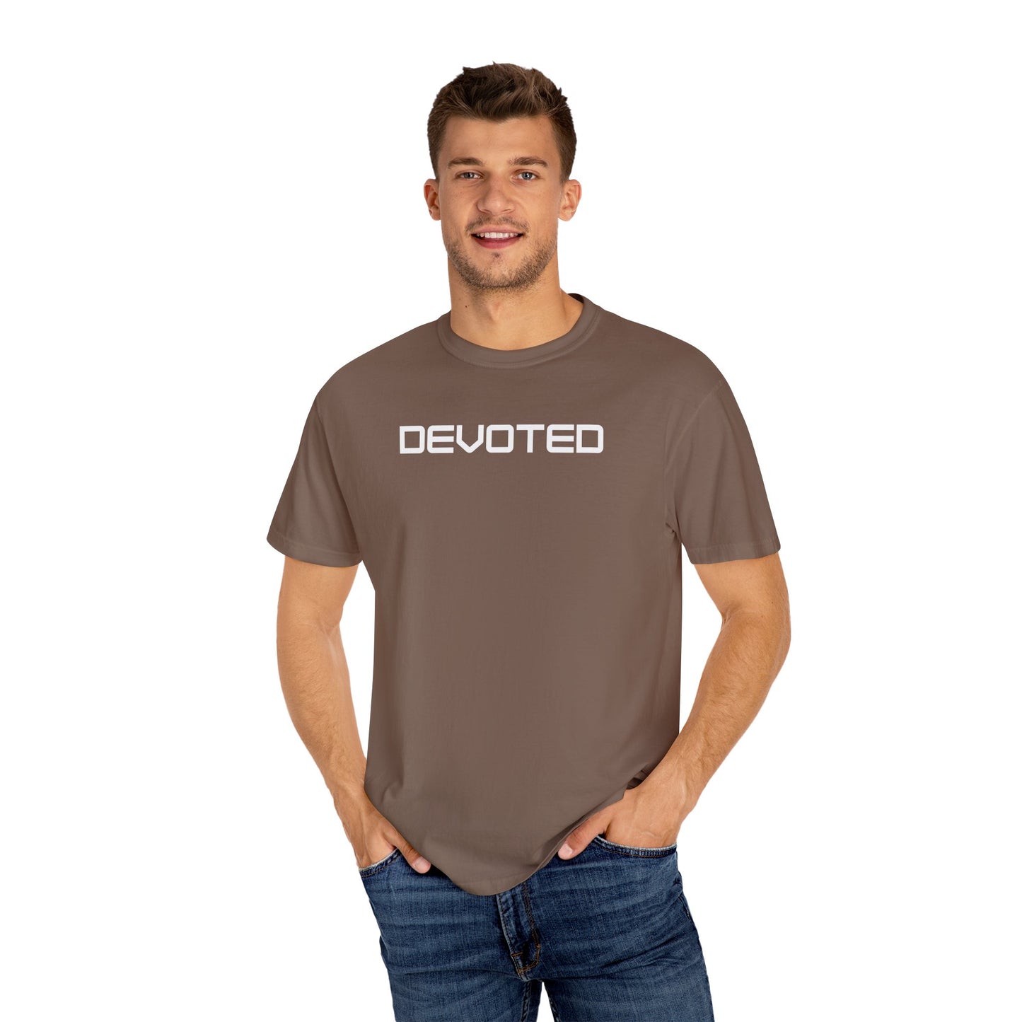 DEVOTED Garment-Dyed Unisex T-Shirt
