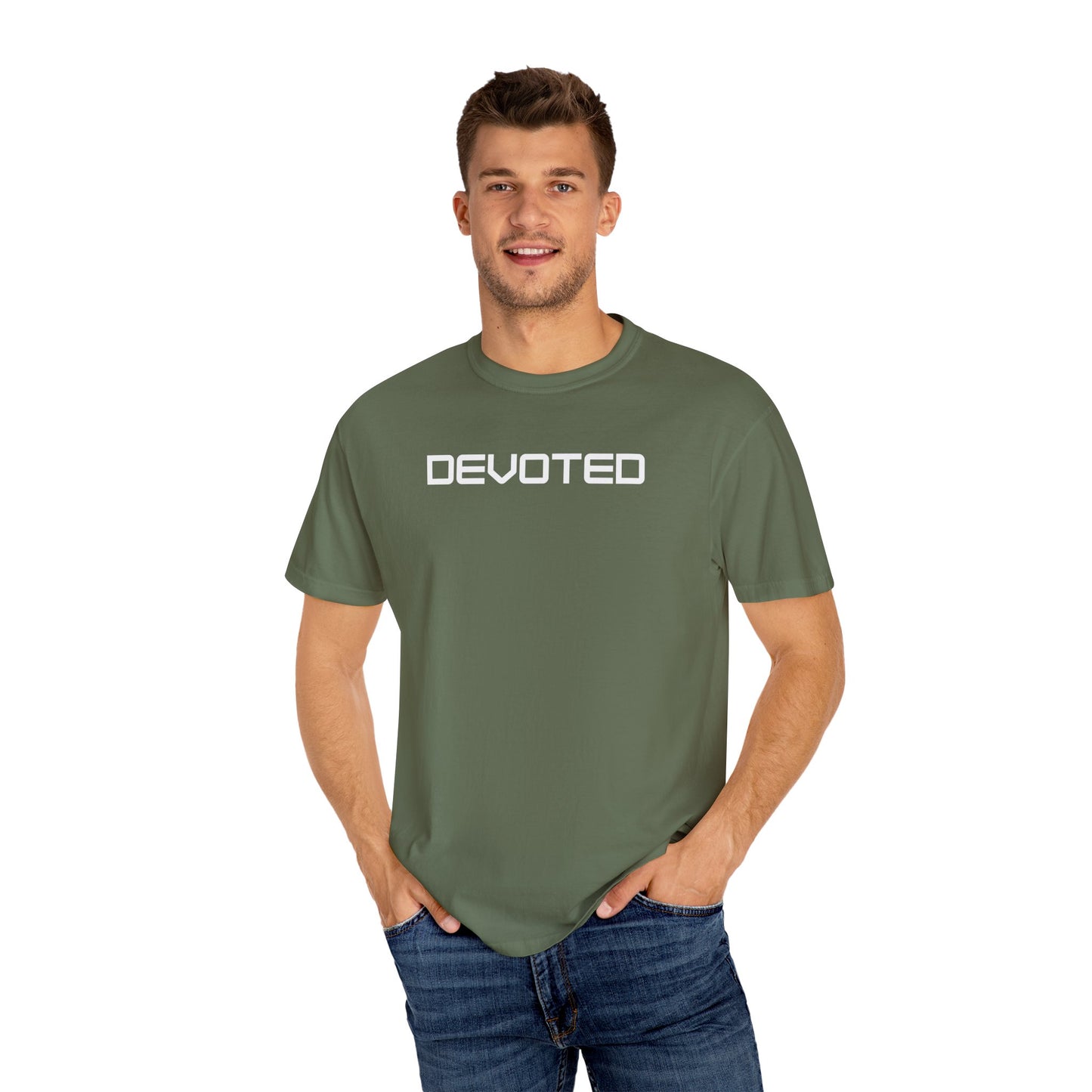 DEVOTED Garment-Dyed Unisex T-Shirt