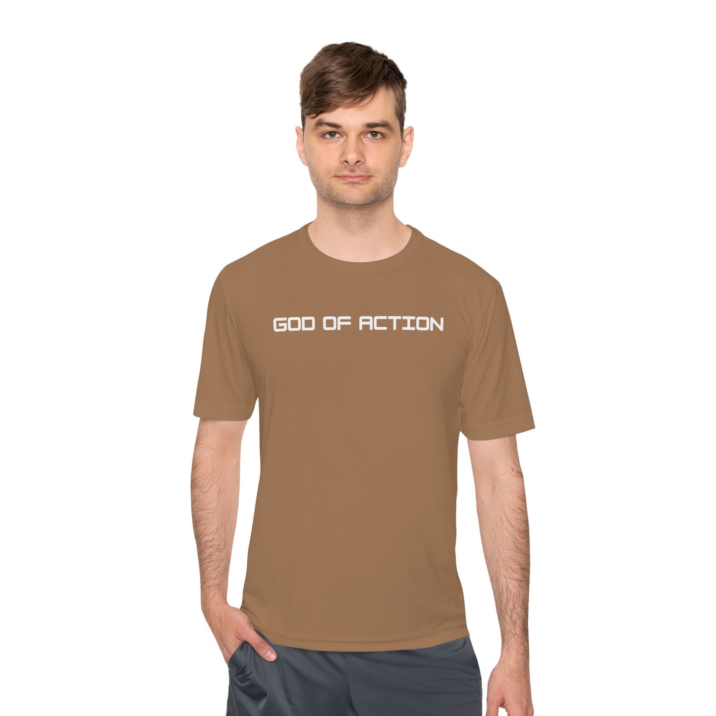GOD OF ACTION Dri-fit Moisture Wicking Shirt