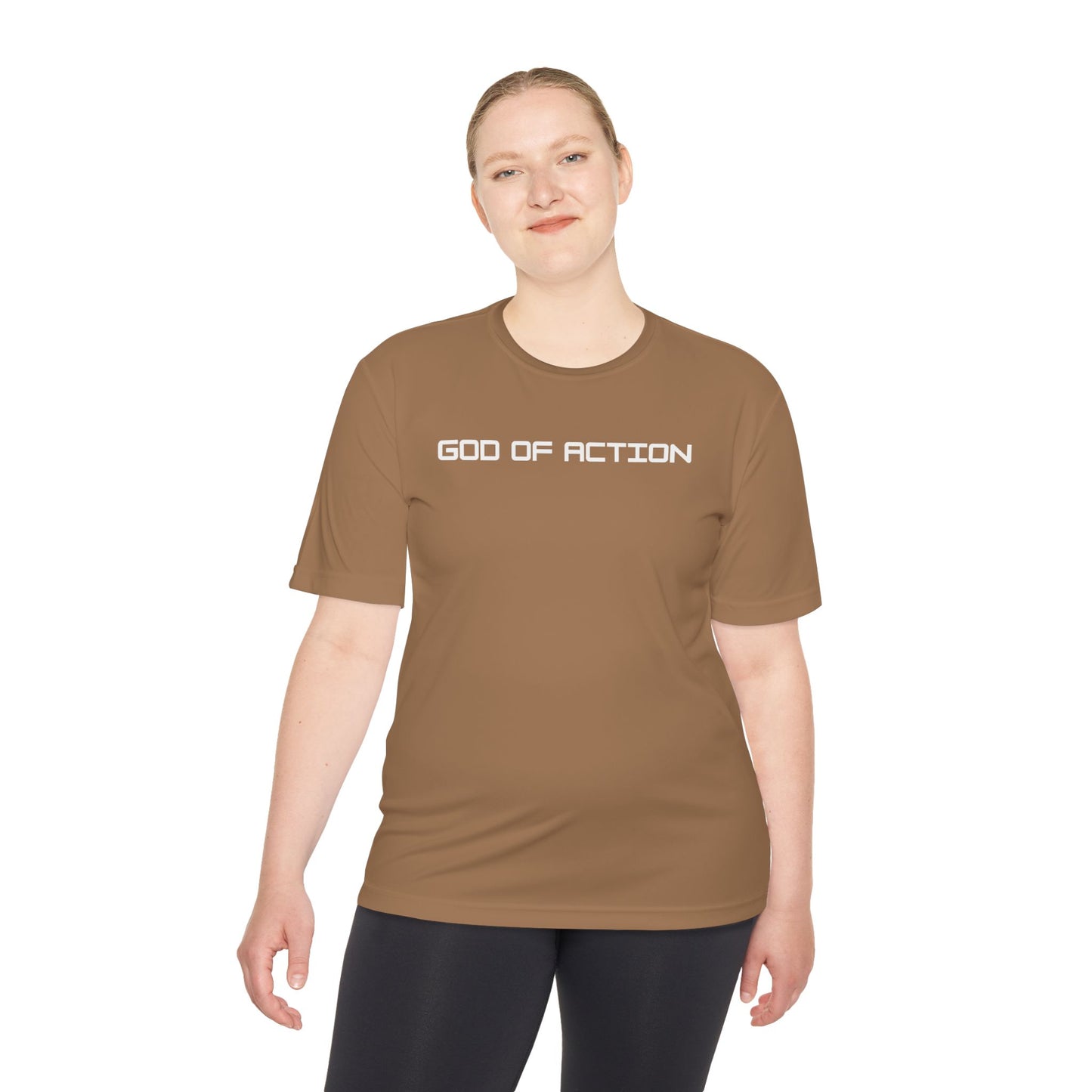 GOD OF ACTION Dri-fit Moisture Wicking Shirt