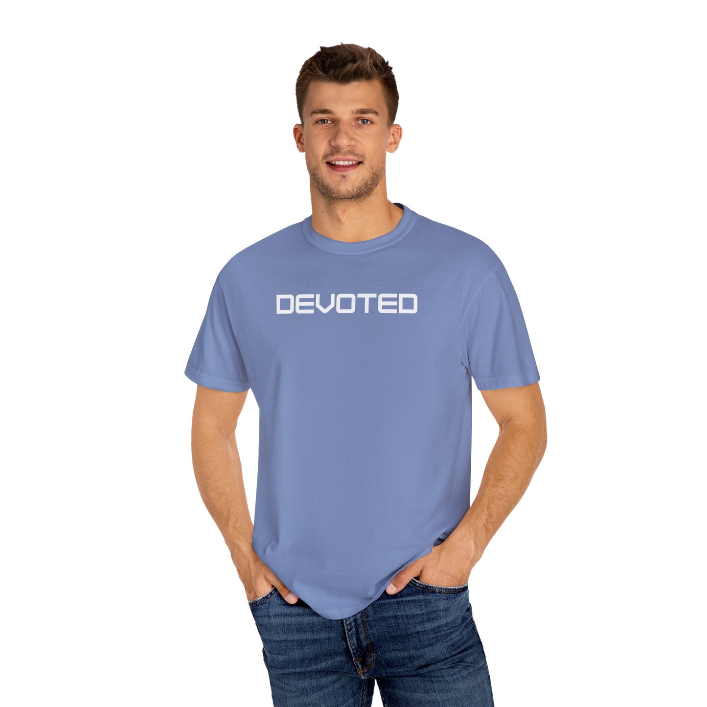 DEVOTED Garment-Dyed Unisex T-Shirt