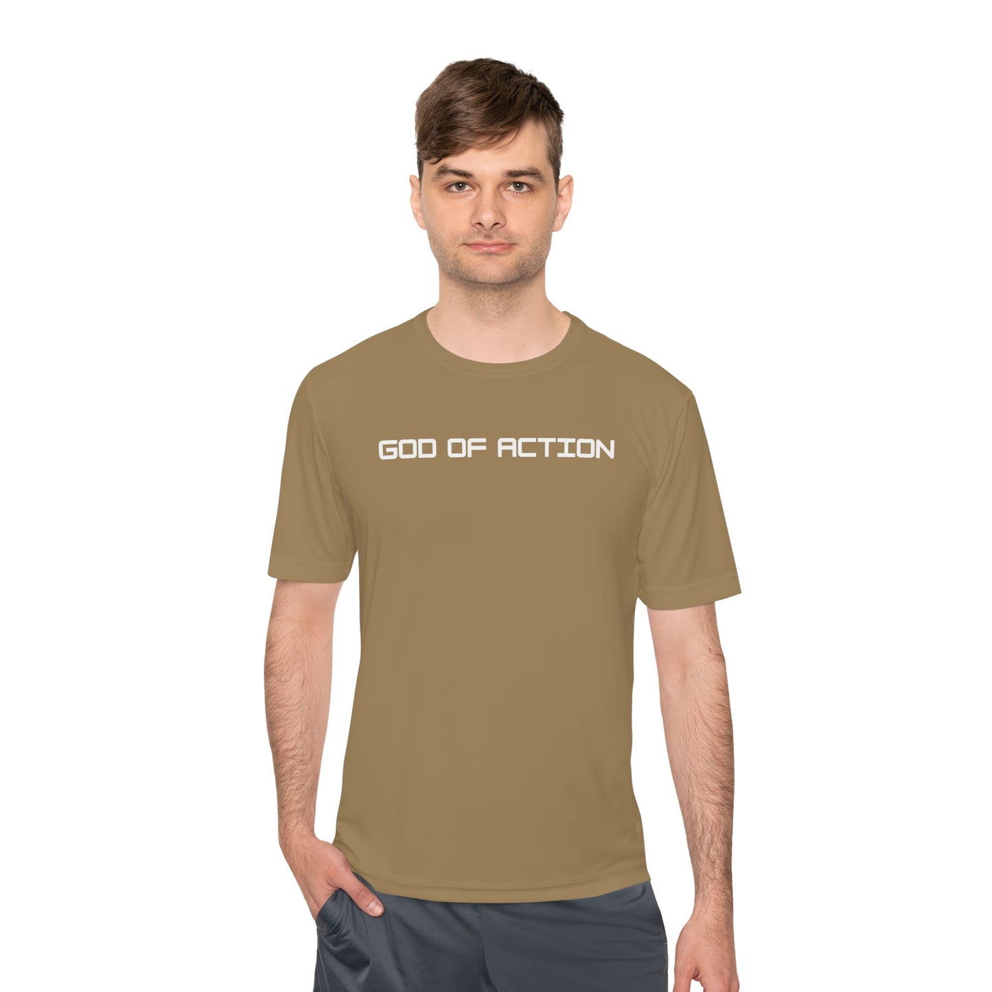 GOD OF ACTION Dri-fit Moisture Wicking Shirt