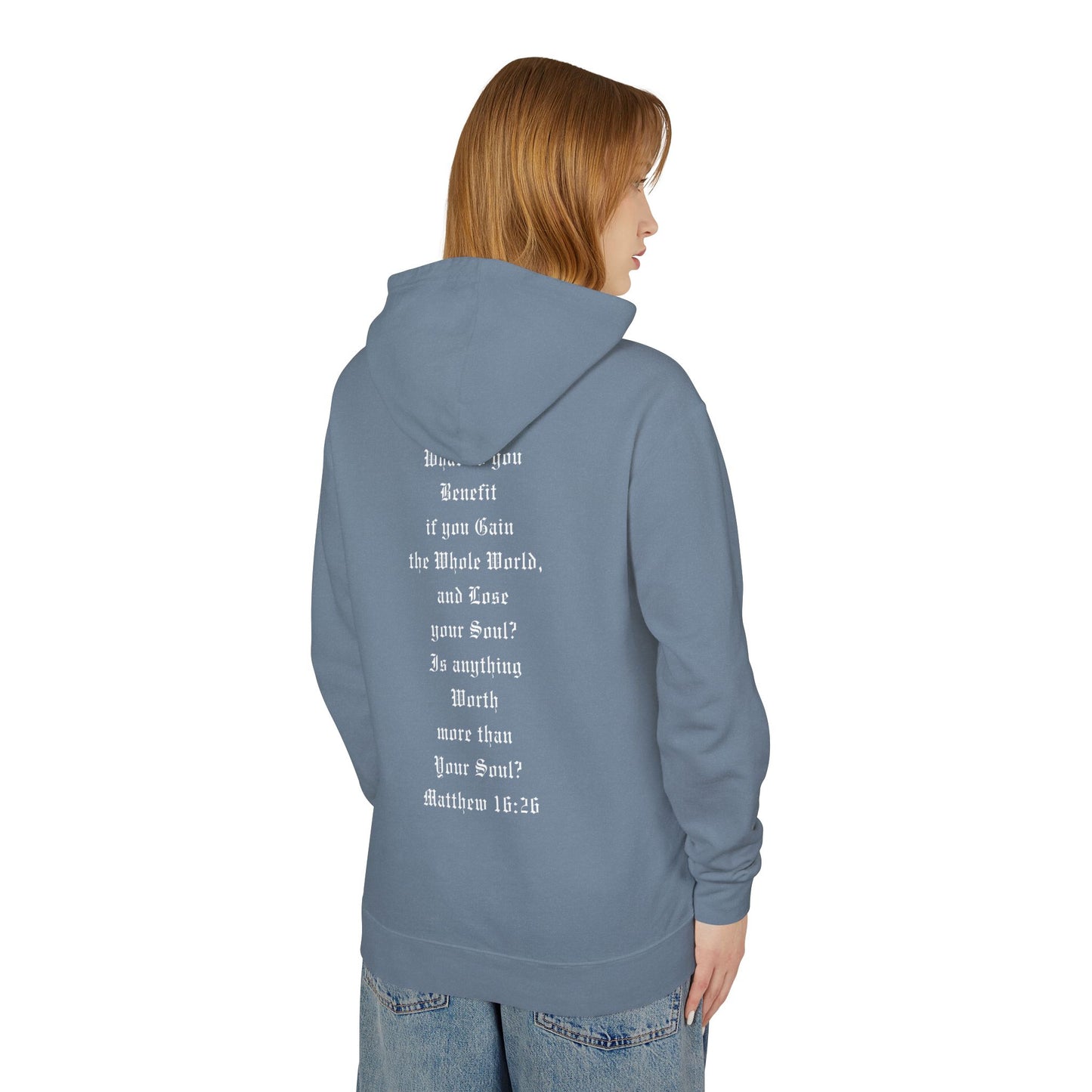 Faithful over Famous Lightweight Hoodie