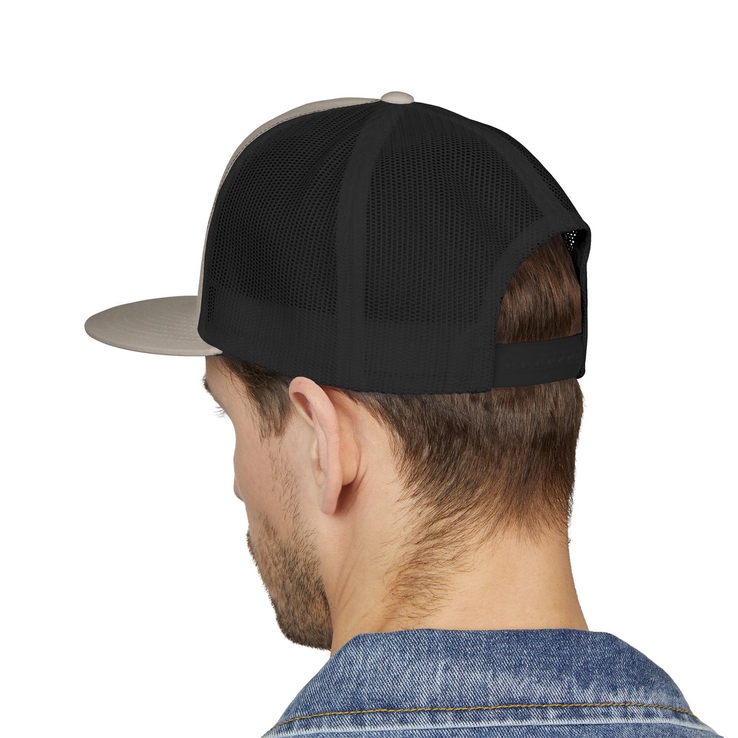 FAITHFUL OVER FAMOUS Trucker Embroidered