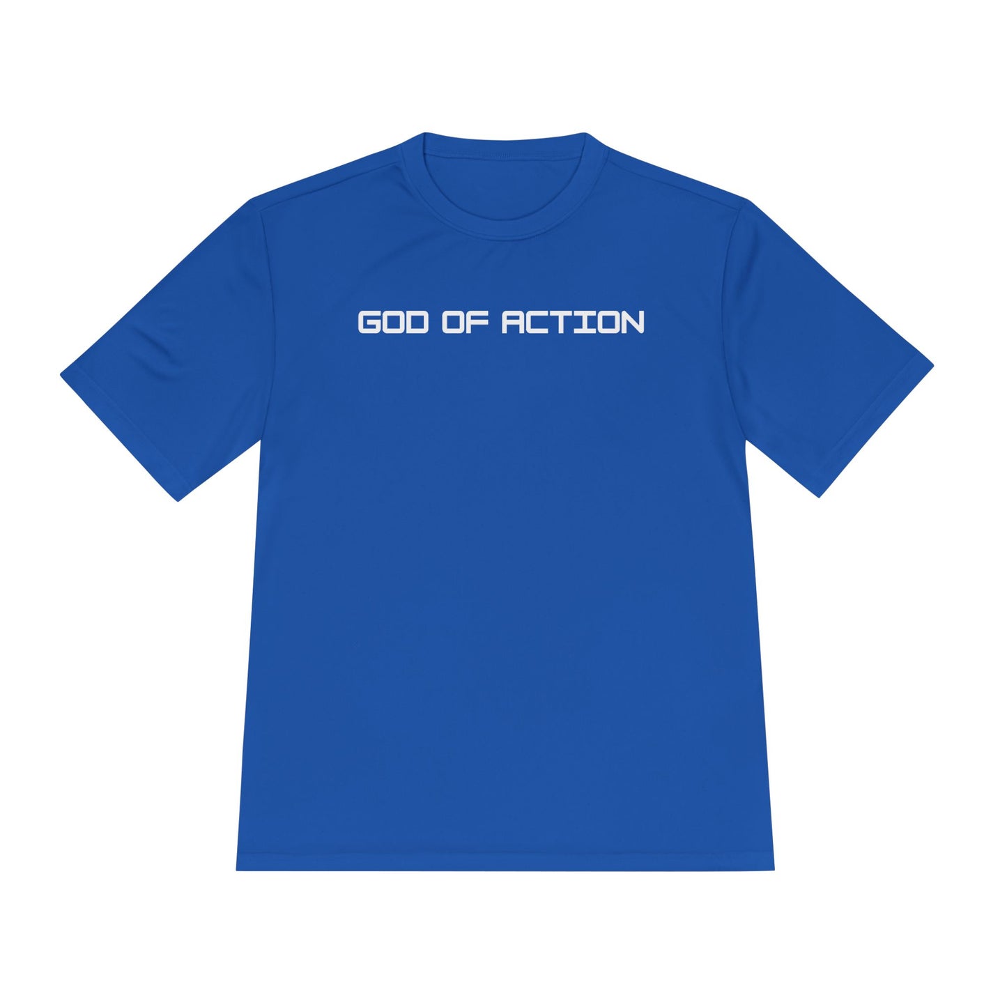 GOD OF ACTION Dri-fit Moisture Wicking Shirt
