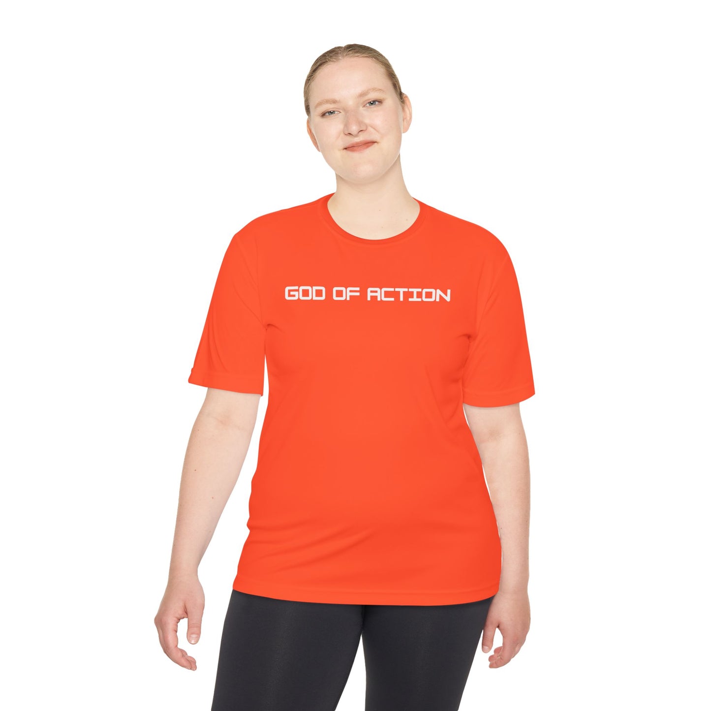 GOD OF ACTION Dri-fit Moisture Wicking Shirt