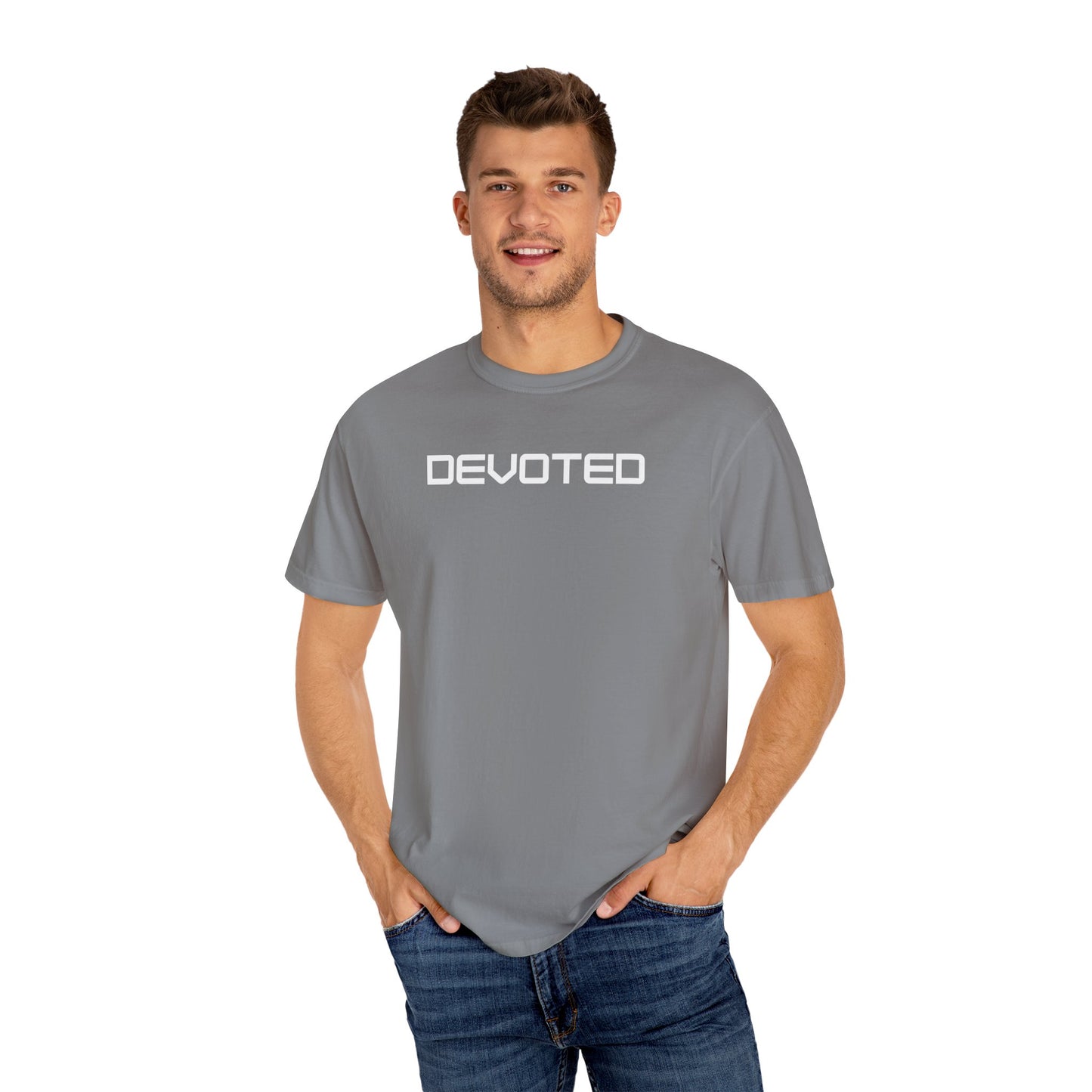 DEVOTED Garment-Dyed Unisex T-Shirt