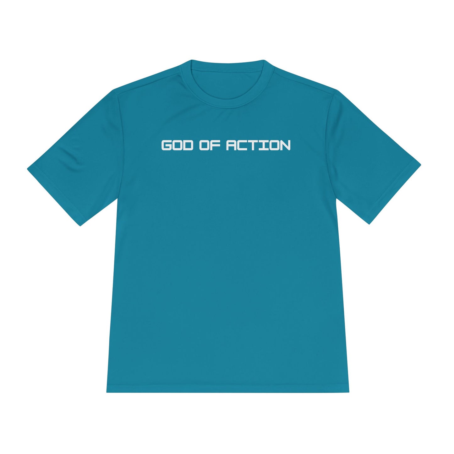GOD OF ACTION Dri-fit Moisture Wicking Shirt