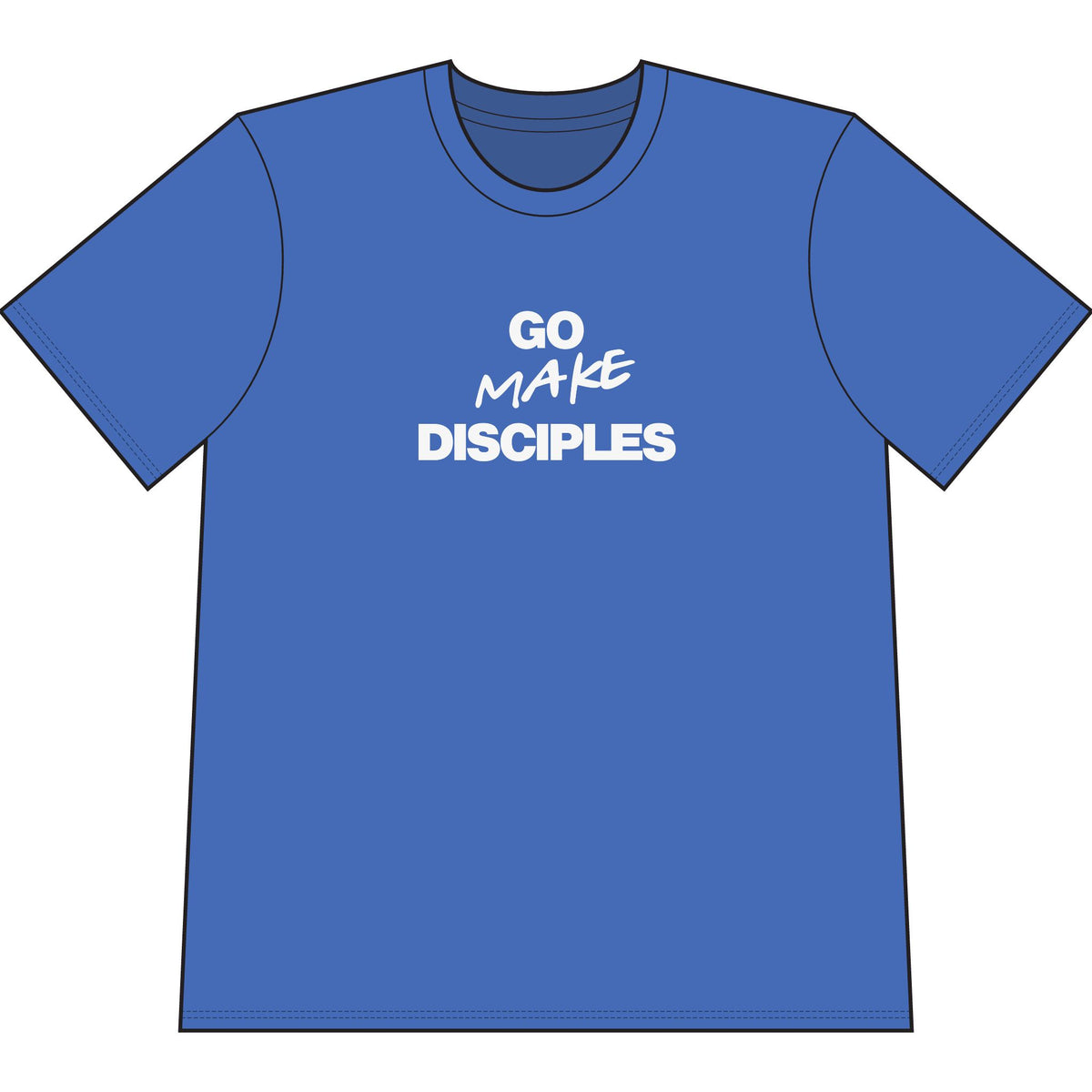 Go Make Disciples Idaho Shaka T‑Shirt — "In Idaho As In Heaven"