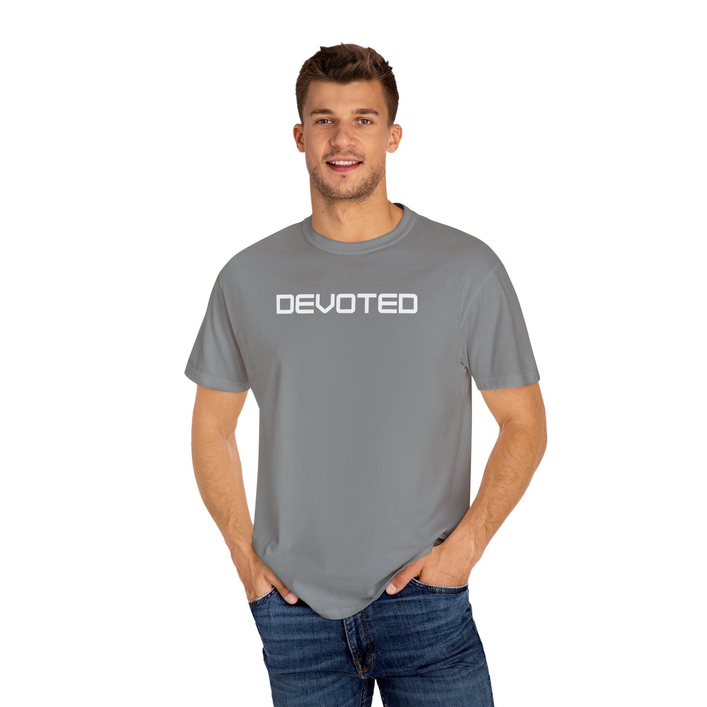 DEVOTED Garment-Dyed Unisex T-Shirt