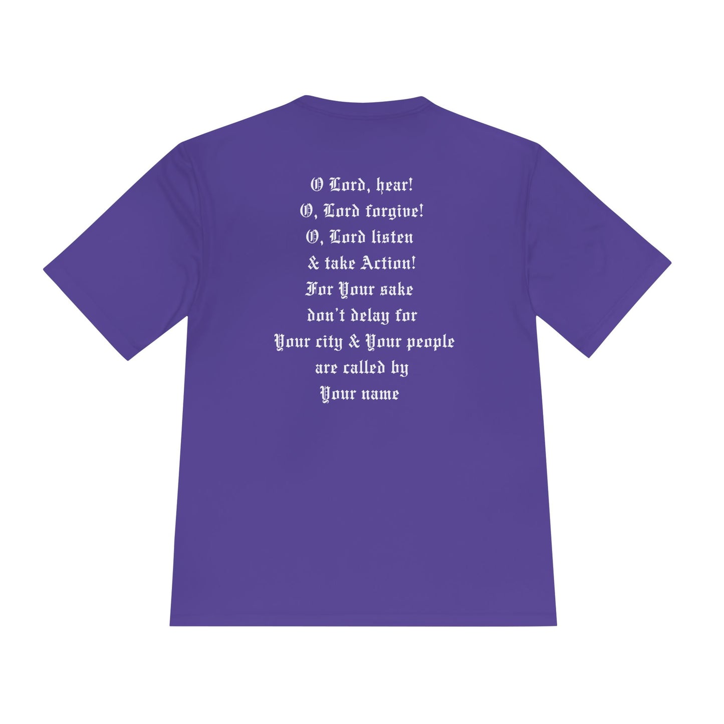 GOD OF ACTION Dri-fit Moisture Wicking Shirt