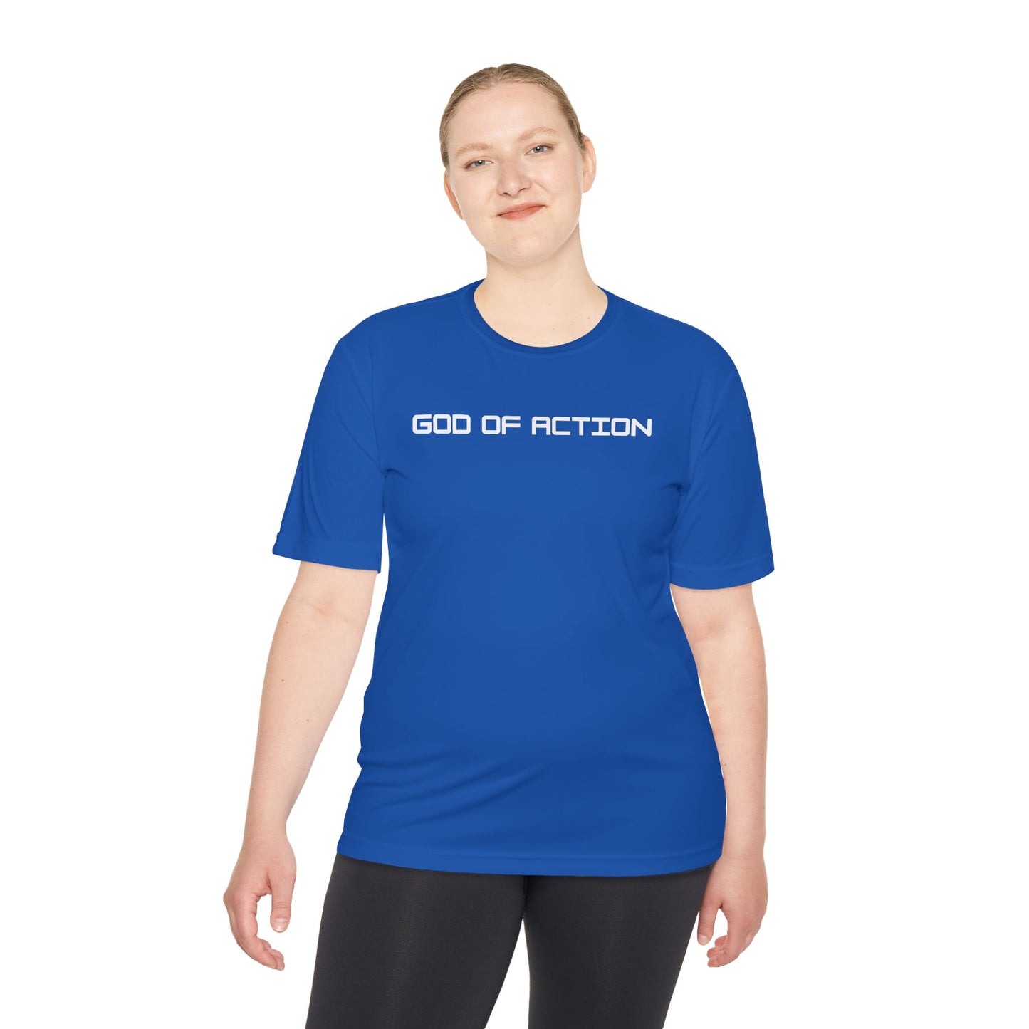 GOD OF ACTION Dri-fit Moisture Wicking Shirt