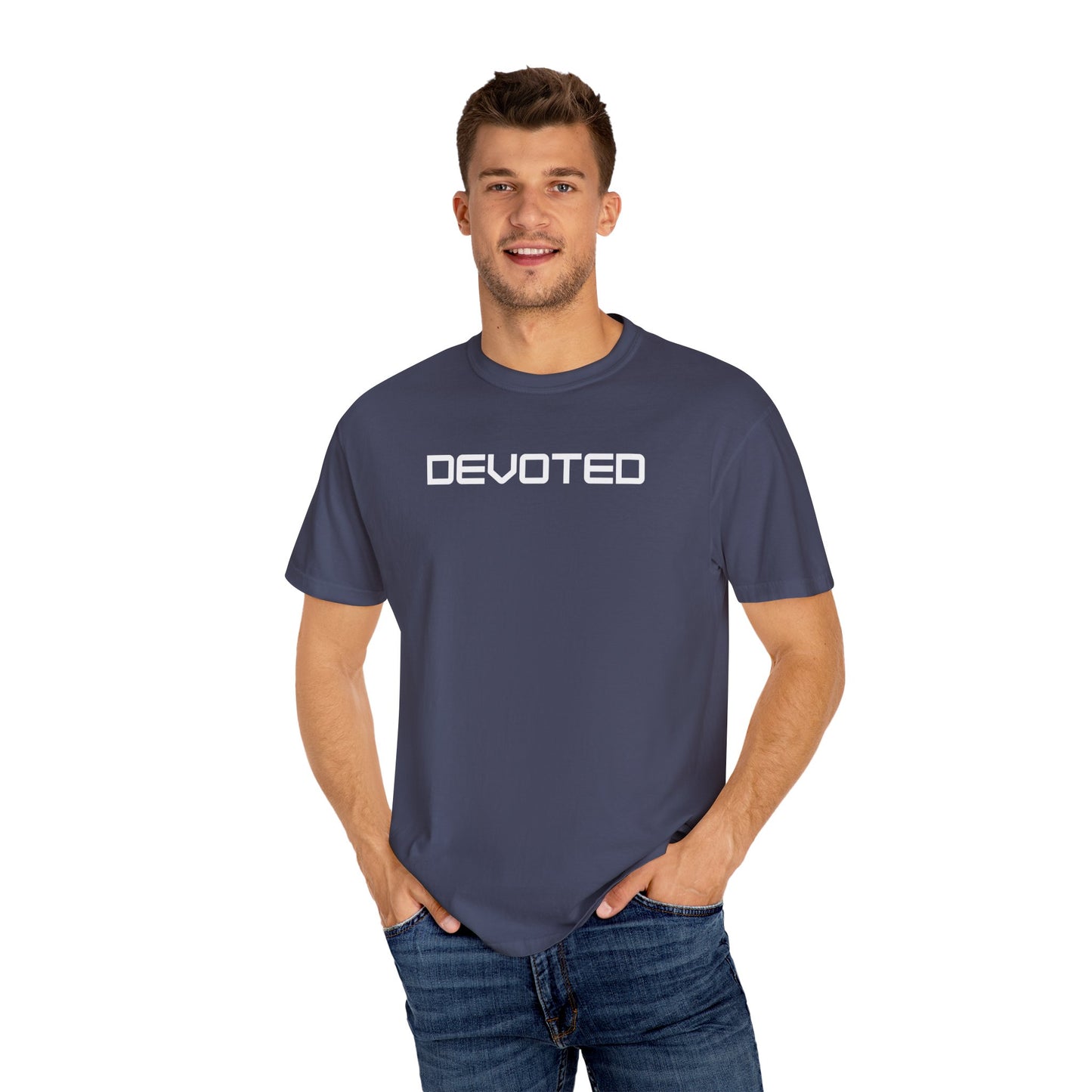 DEVOTED Garment-Dyed Unisex T-Shirt