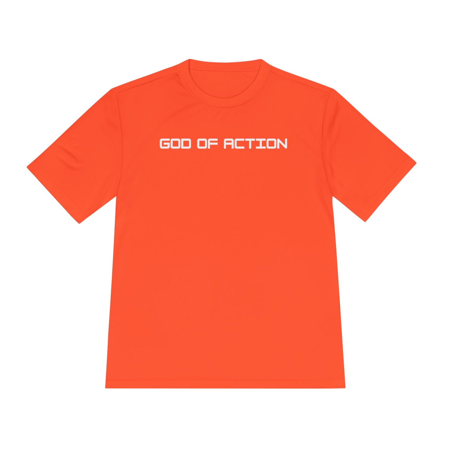 GOD OF ACTION Dri-fit Moisture Wicking Shirt