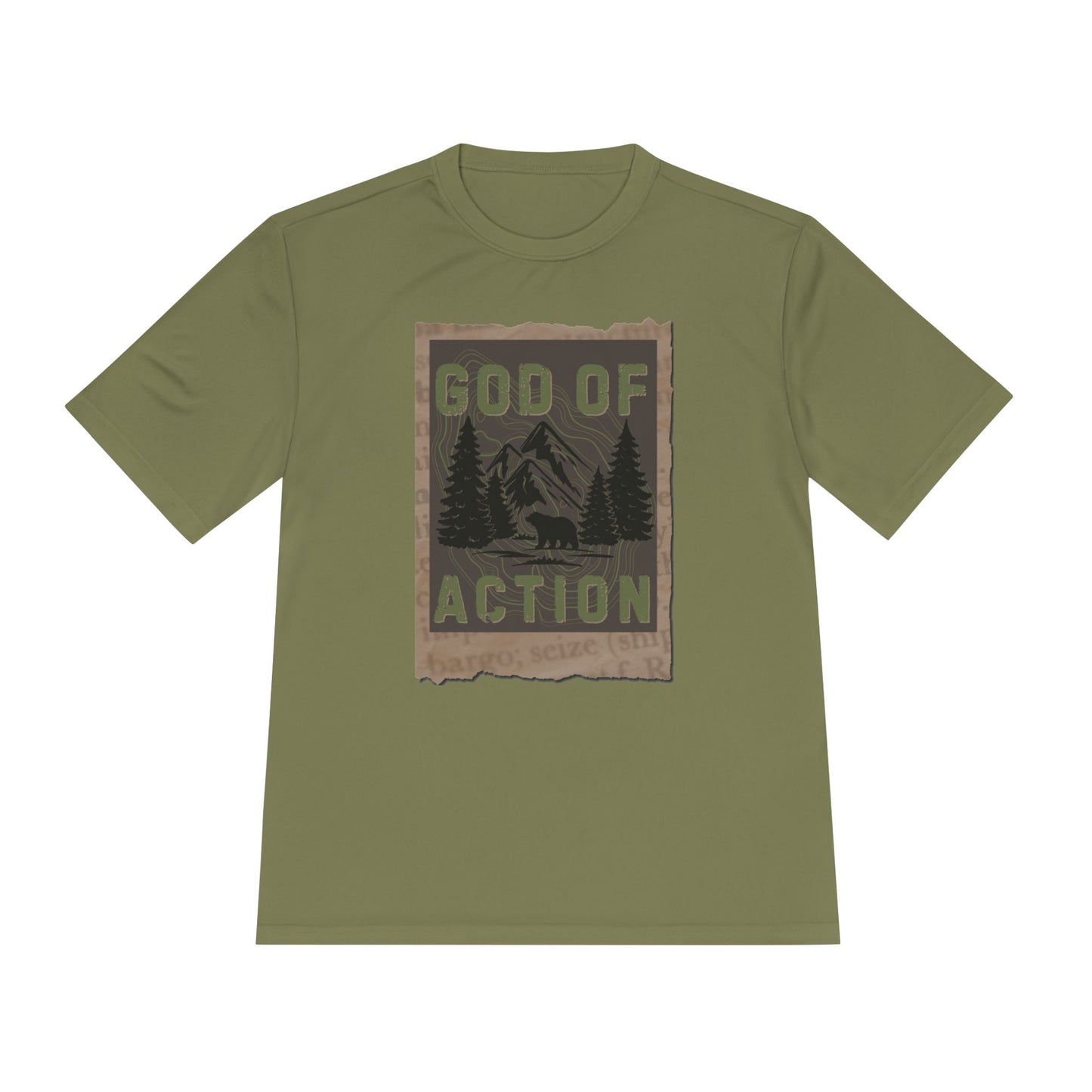 God of Action Dri-fit Tee