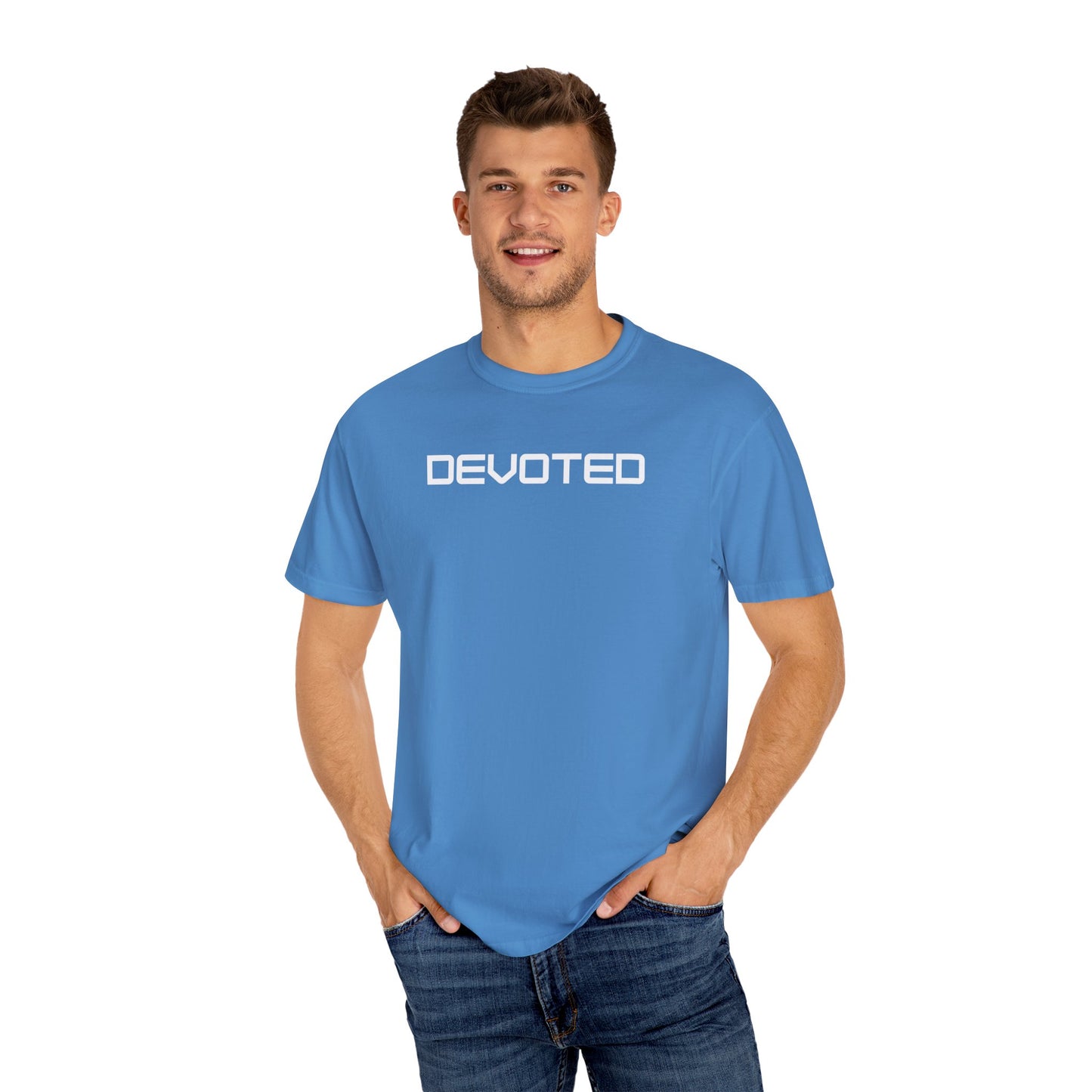 DEVOTED Garment-Dyed Unisex T-Shirt