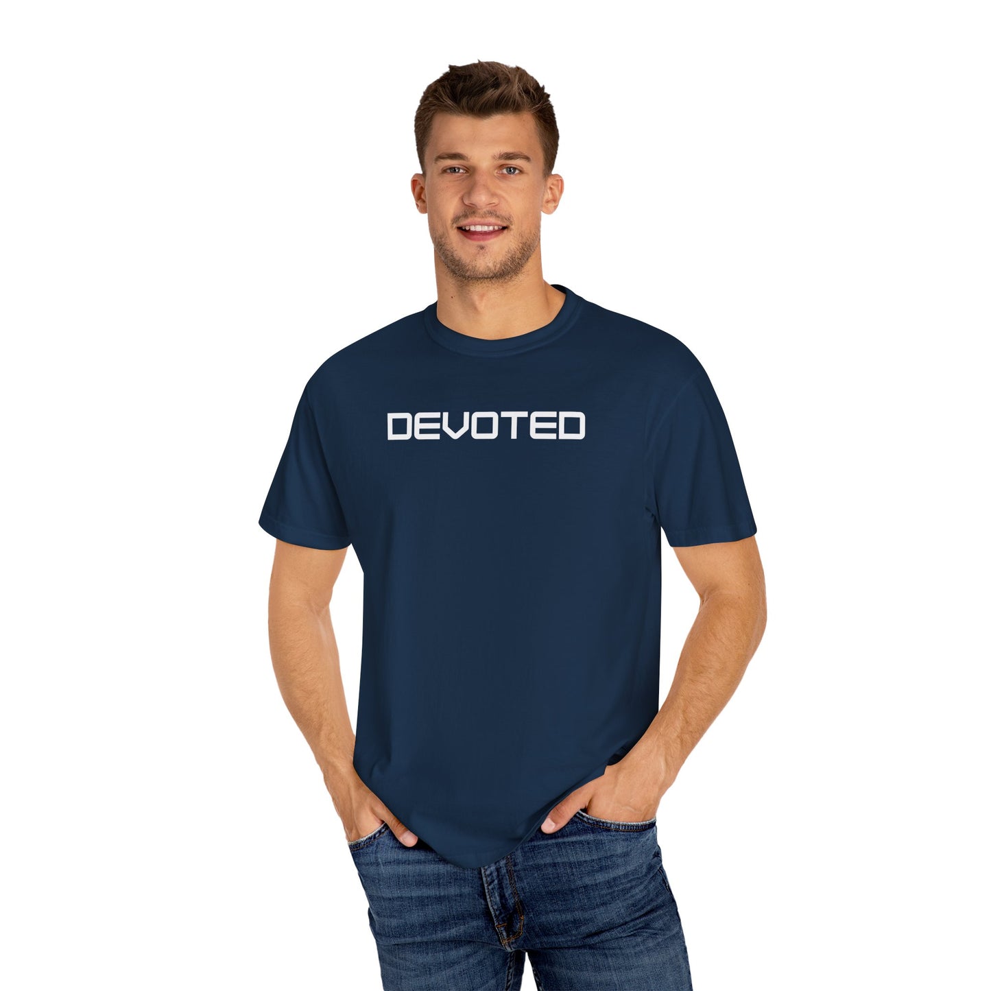 DEVOTED Garment-Dyed Unisex T-Shirt