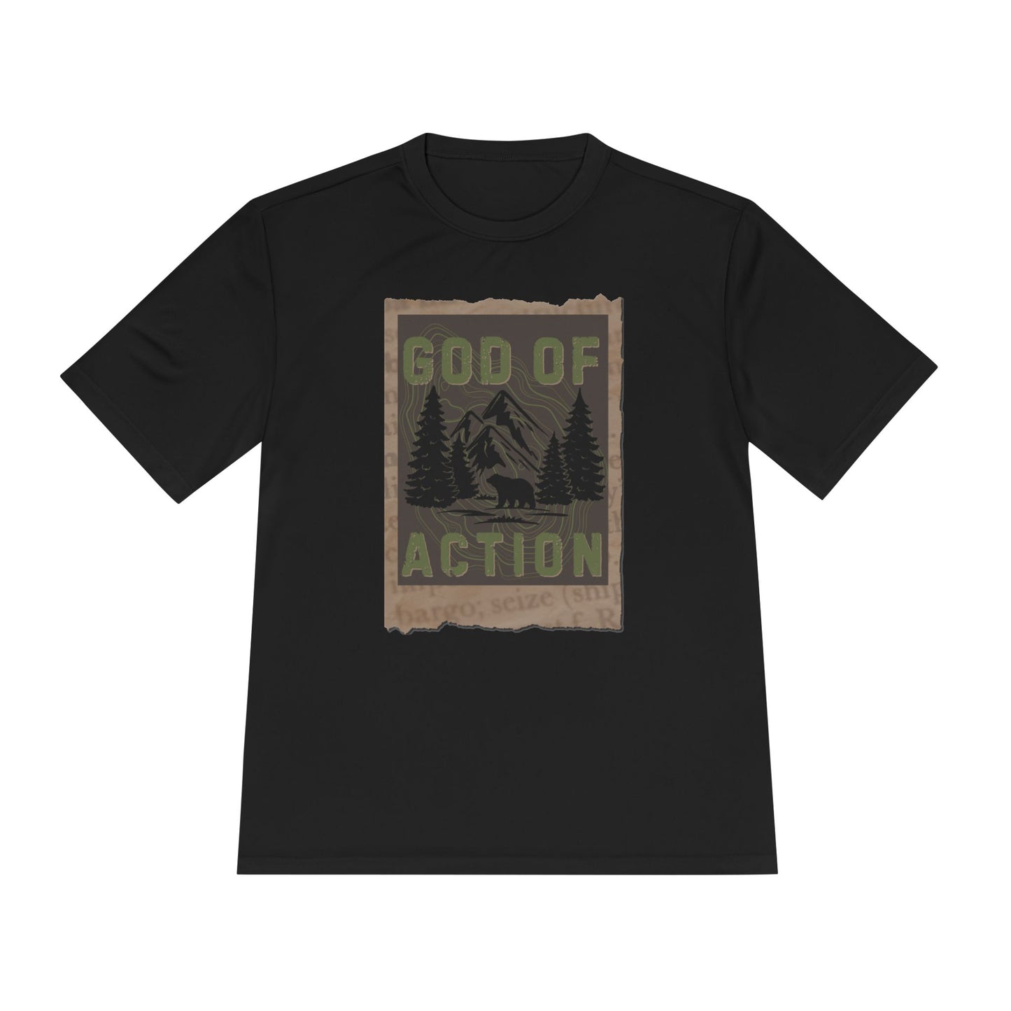 God of Action Dri-fit Tee