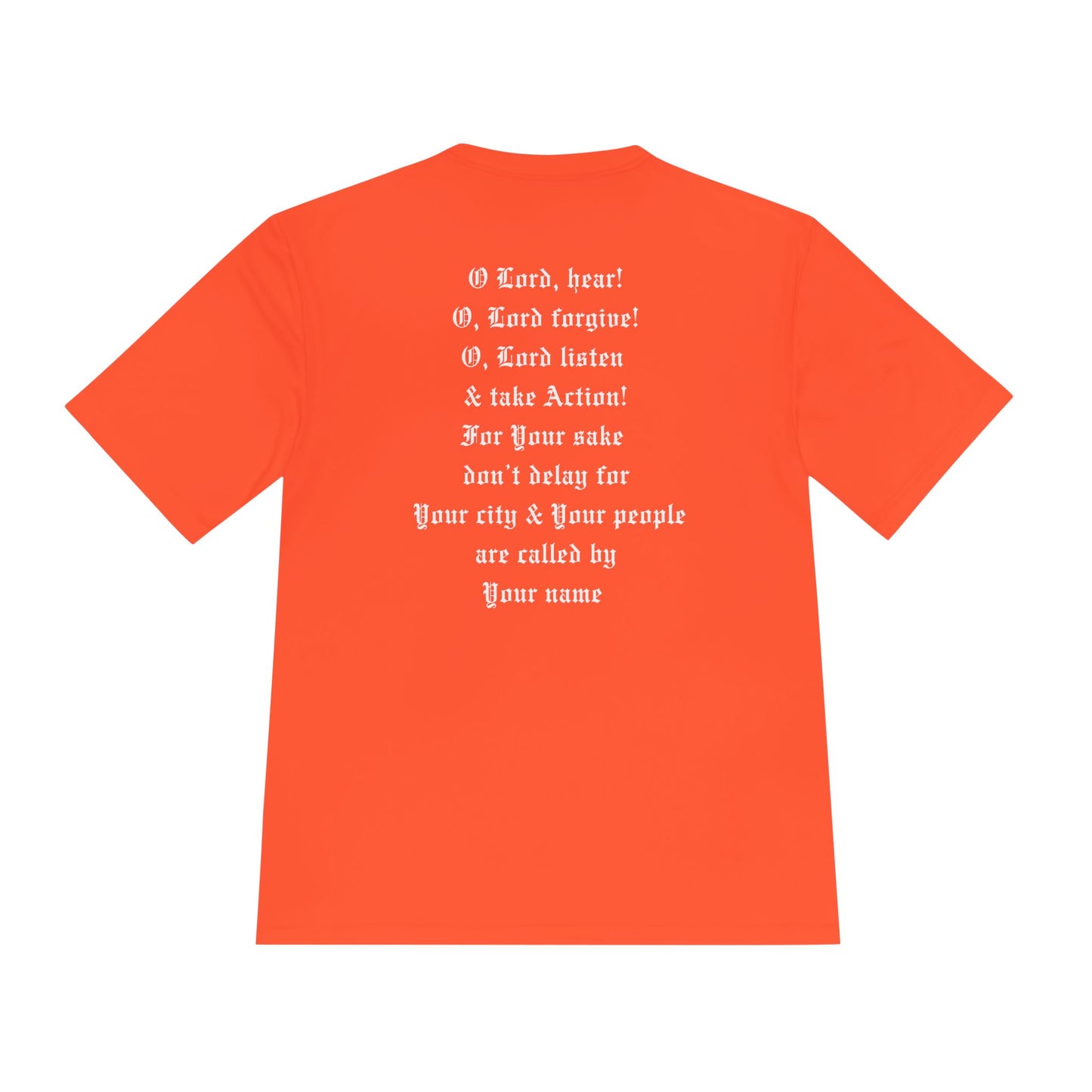GOD OF ACTION Dri-fit Moisture Wicking Shirt
