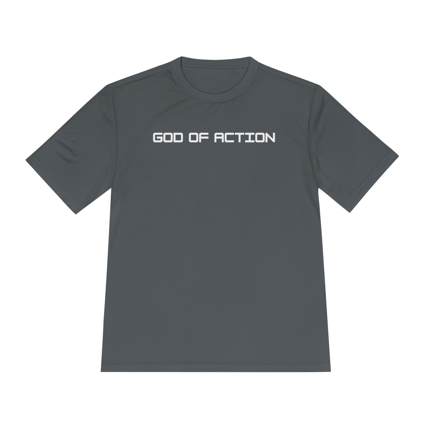 GOD OF ACTION Dri-fit Moisture Wicking Shirt