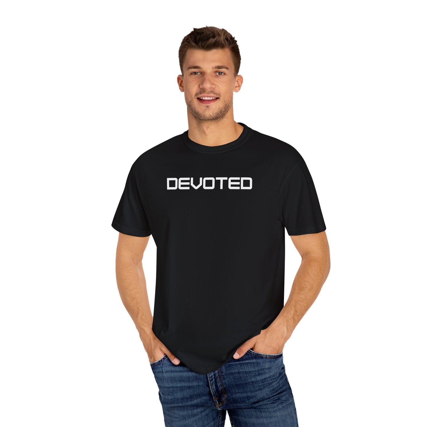 DEVOTED Garment-Dyed Unisex T-Shirt