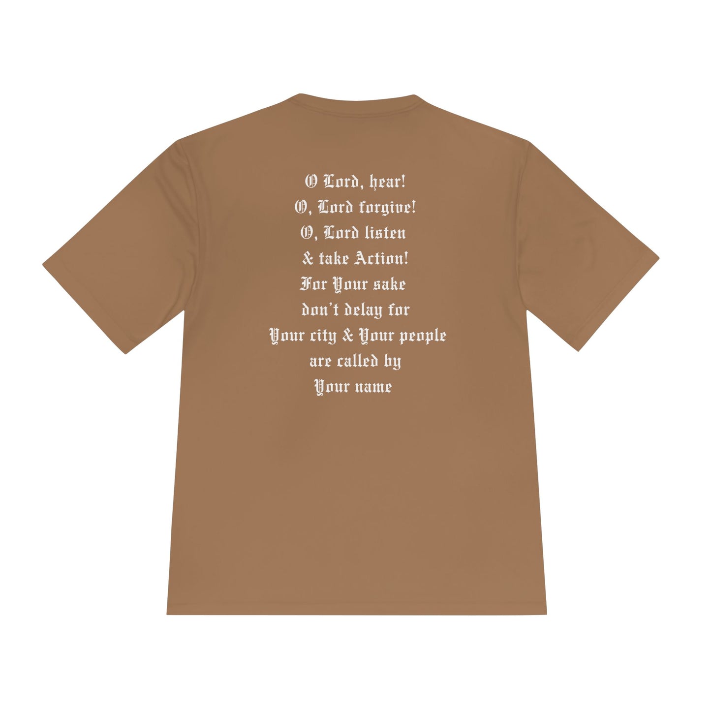 GOD OF ACTION Dri-fit Moisture Wicking Shirt