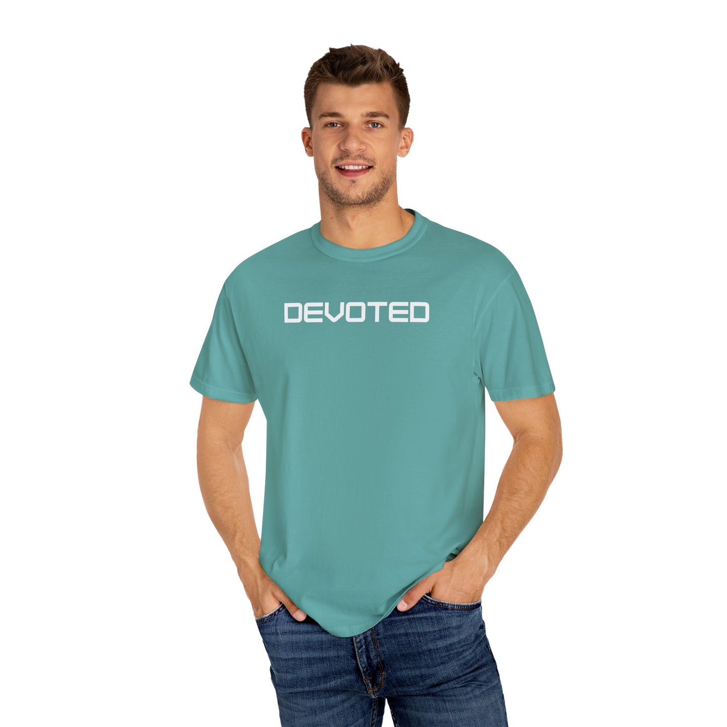 DEVOTED Garment-Dyed Unisex T-Shirt