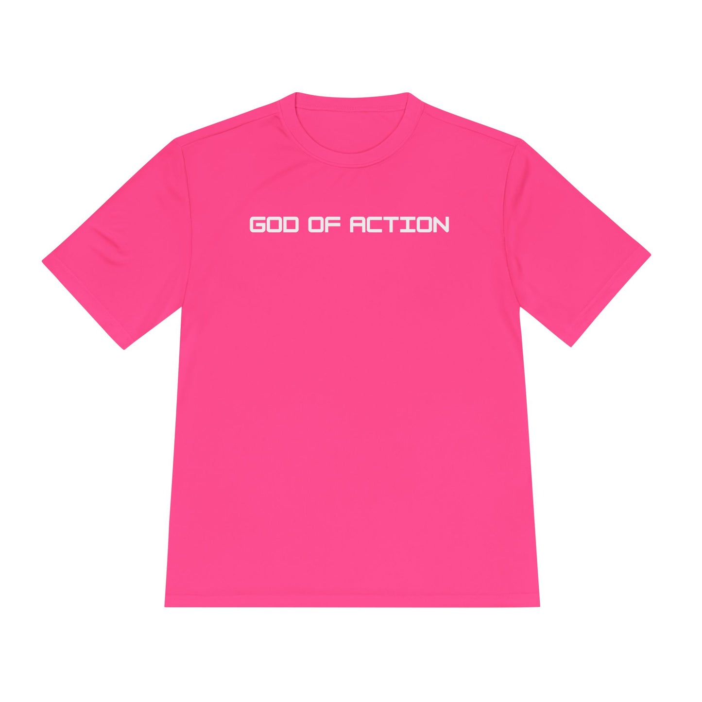 GOD OF ACTION Dri-fit Moisture Wicking Shirt