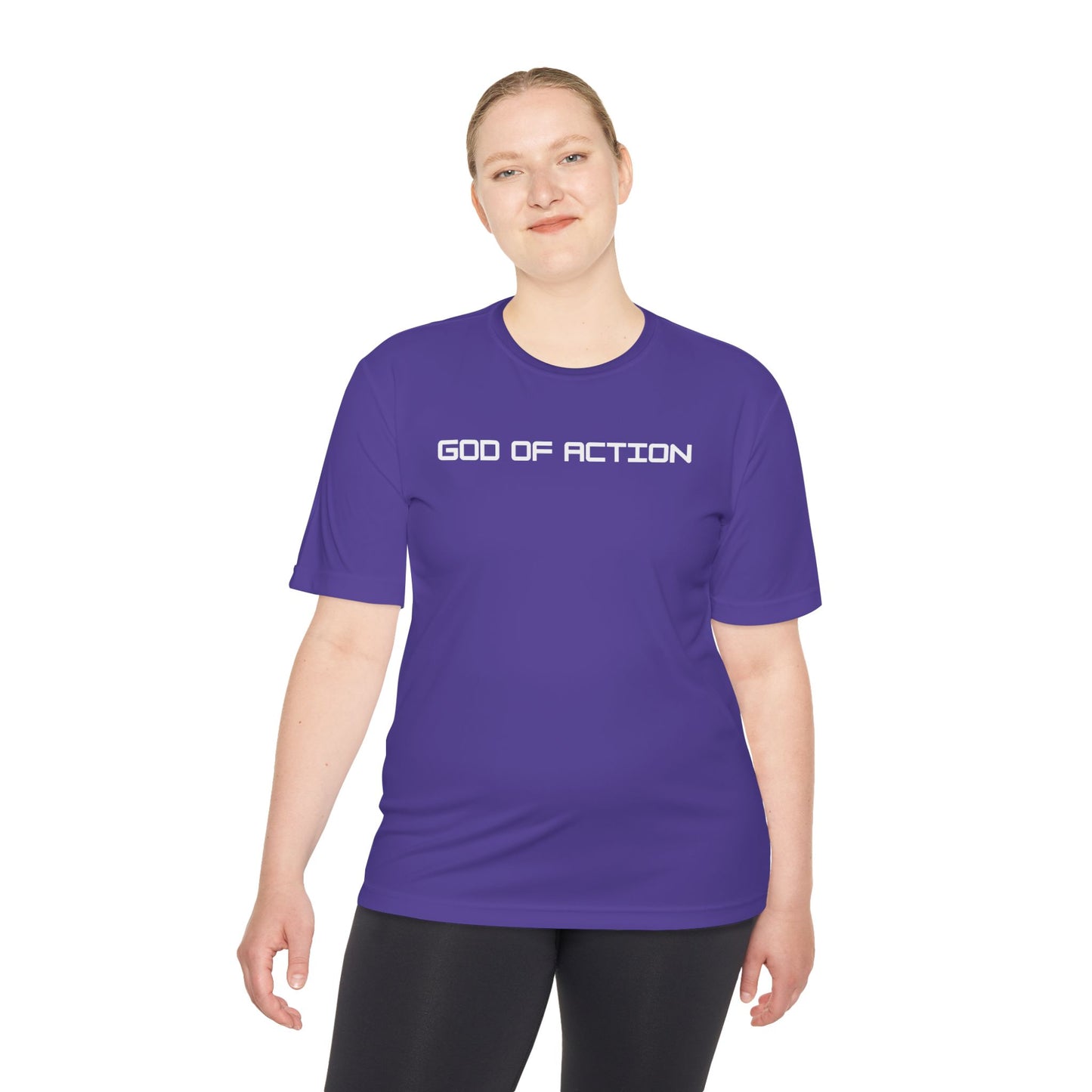 GOD OF ACTION Dri-fit Moisture Wicking Shirt