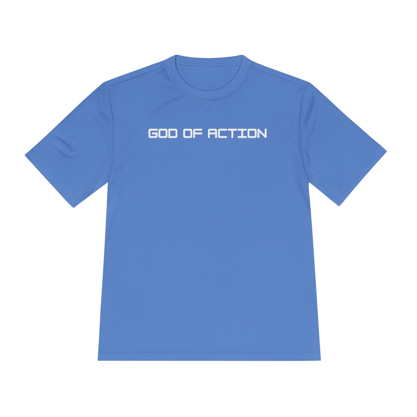 GOD OF ACTION Dri-fit Moisture Wicking Shirt