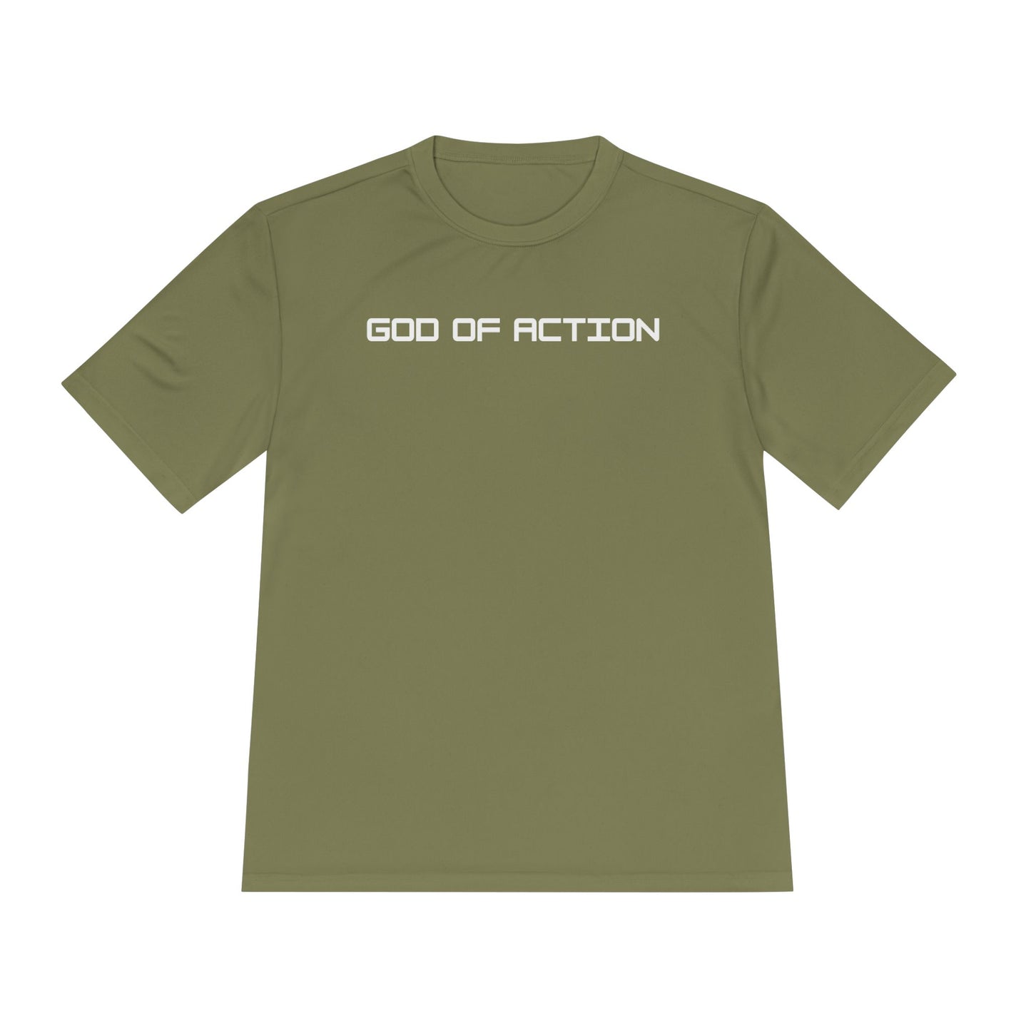 GOD OF ACTION Dri-fit Moisture Wicking Shirt