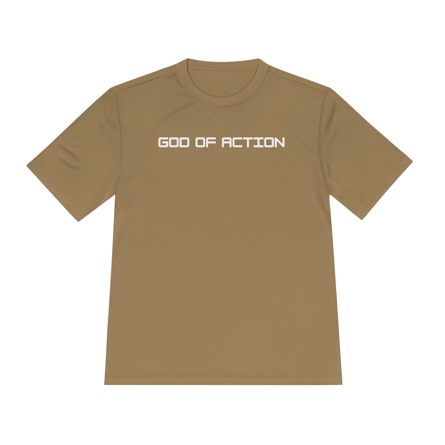 GOD OF ACTION Dri-fit Moisture Wicking Shirt