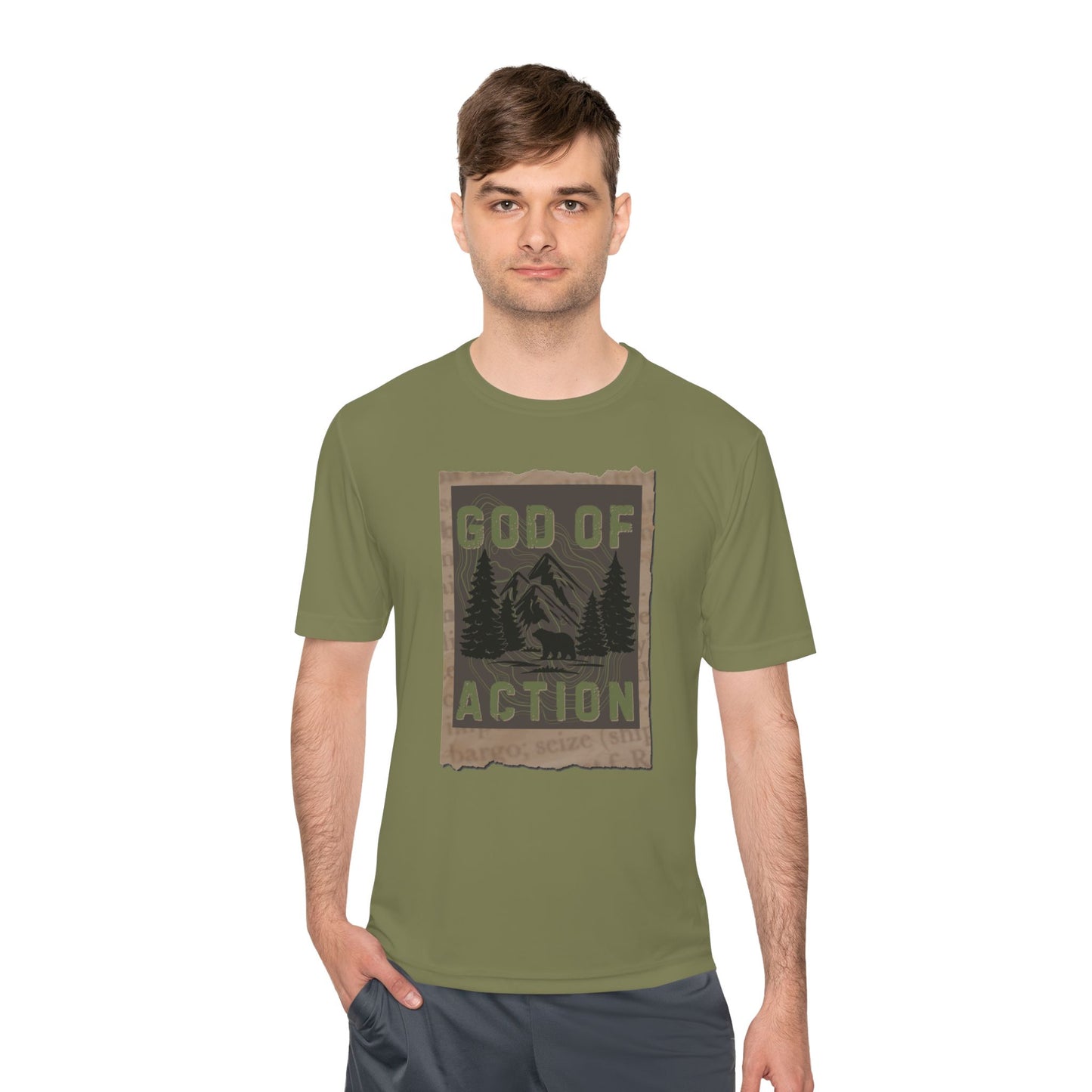 God of Action Dri-fit Tee