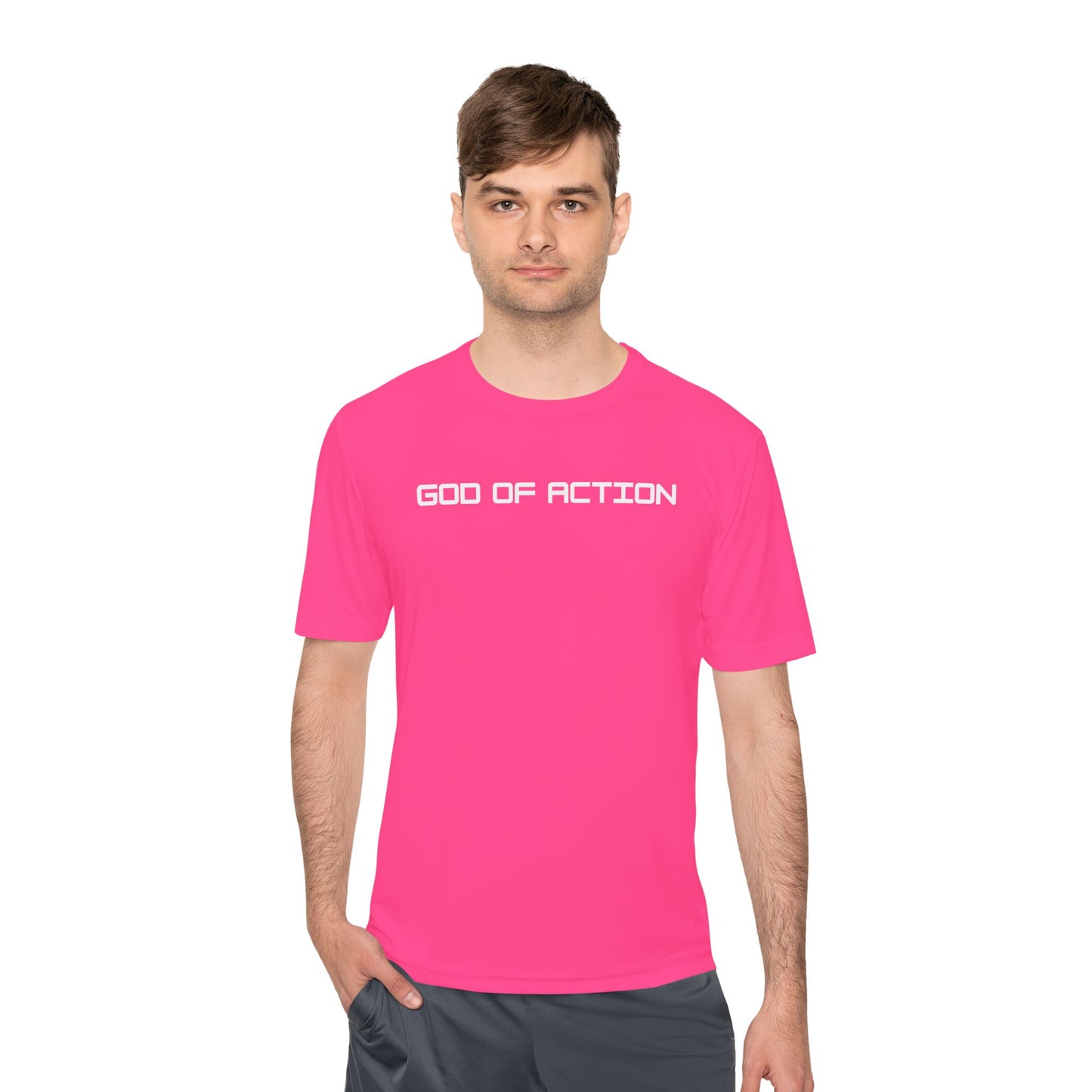 GOD OF ACTION Dri-fit Moisture Wicking Shirt