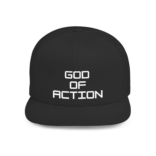 GOD OF ACTION Snap Back Hat