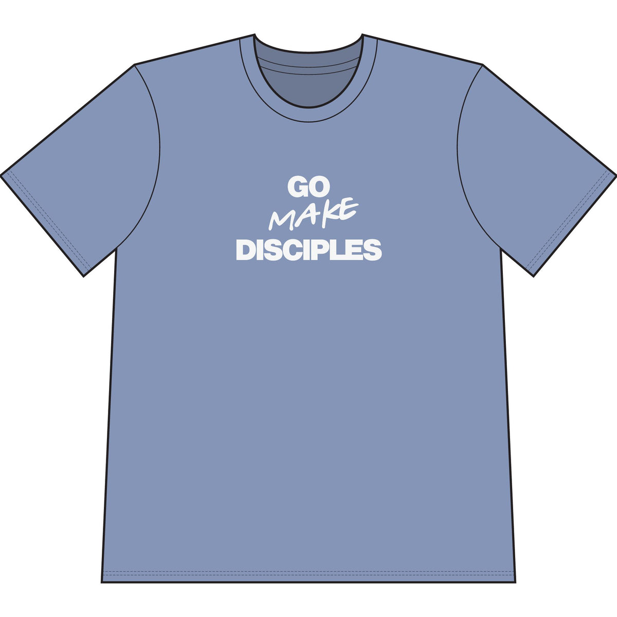 Go Make Disciples Idaho Shaka T‑Shirt — "In Idaho As In Heaven"