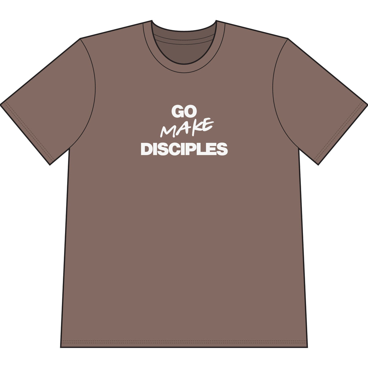 Go Make Disciples Idaho Shaka T‑Shirt — "In Idaho As In Heaven"