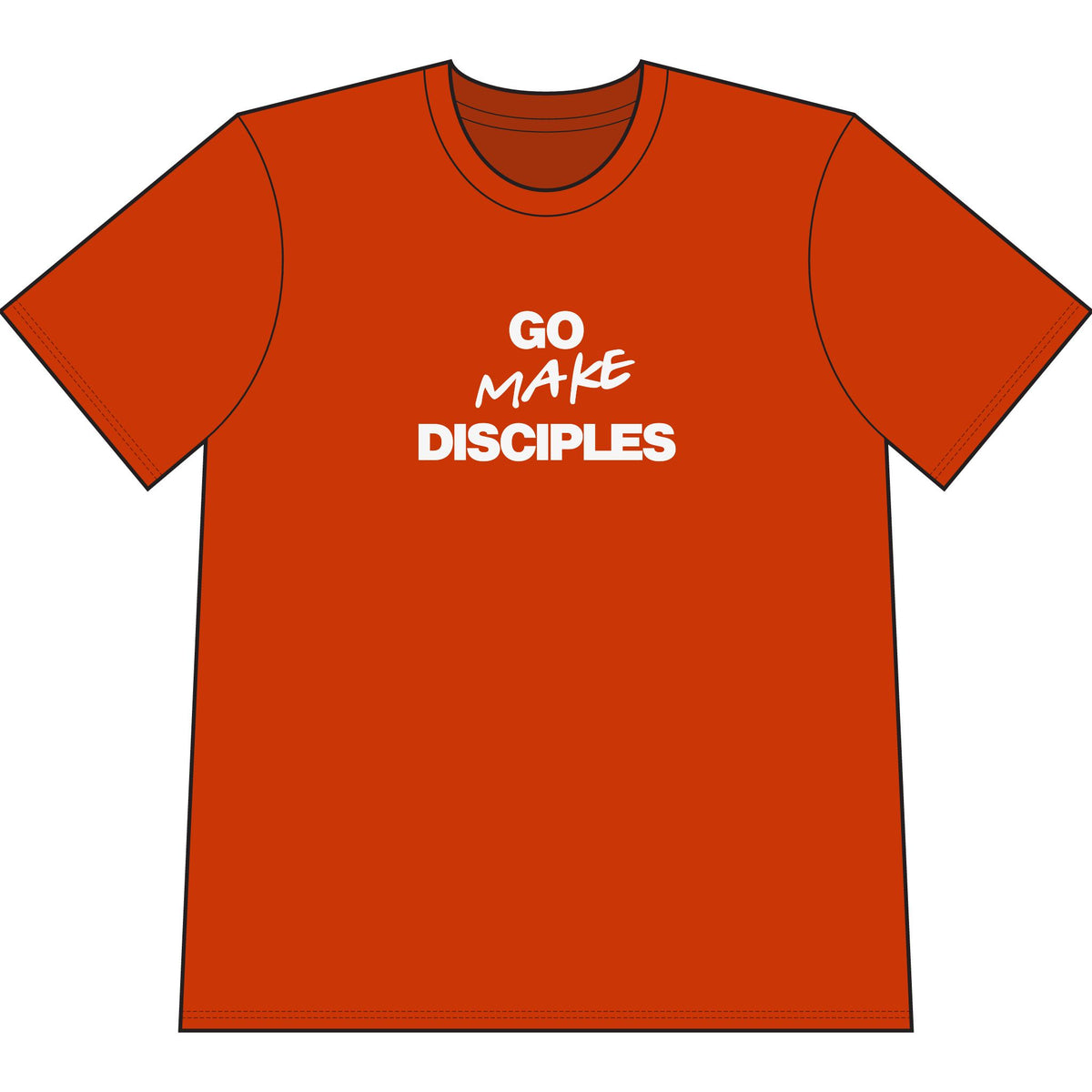 Go Make Disciples Idaho Shaka T‑Shirt — "In Idaho As In Heaven"