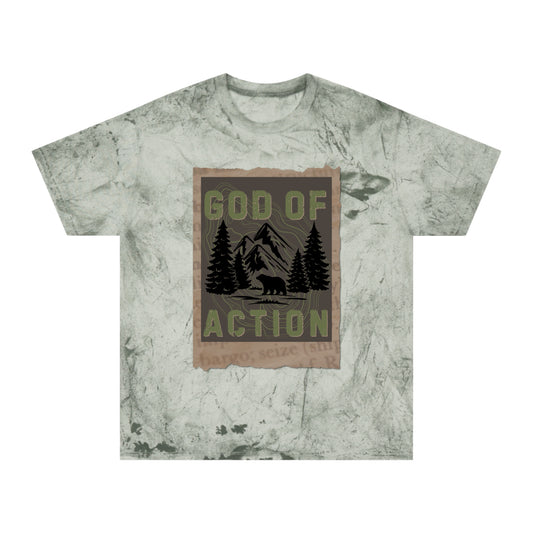 GOD OF ACTION UPCOUNTRY EDITION Color Blast T-Shirt -