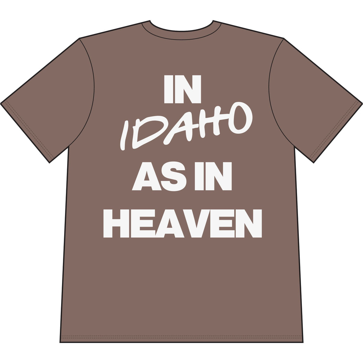 Go Make Disciples Idaho Shaka T‑Shirt — "In Idaho As In Heaven"