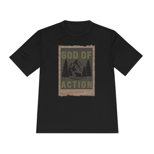 God of Action Dri-fit Tee