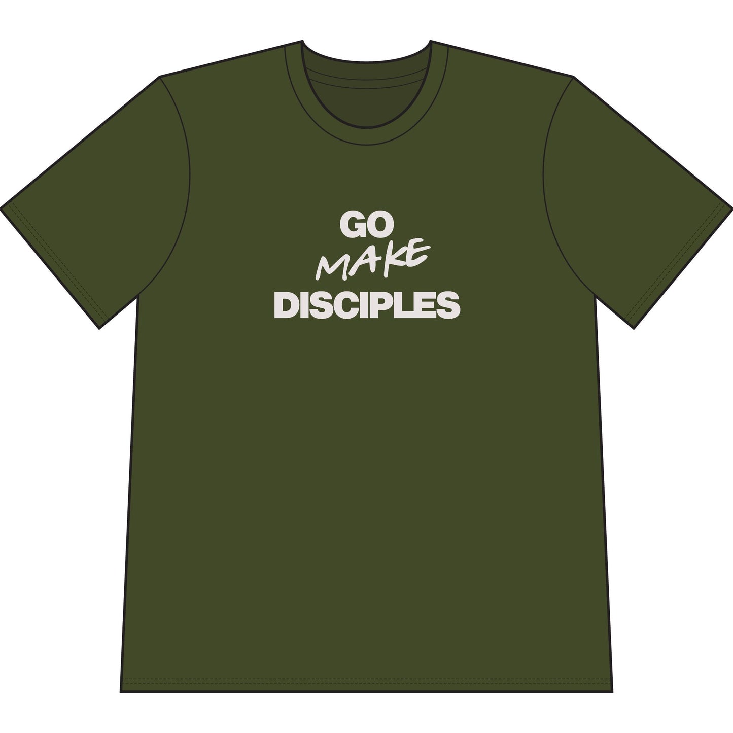 Shaka "Go Make Disciples — In Idaho As It Is In Heaven" T-Shirt
